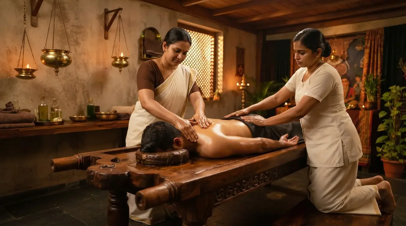 Cervical, Lower Back, One Shoulder & Both Hands Therapy