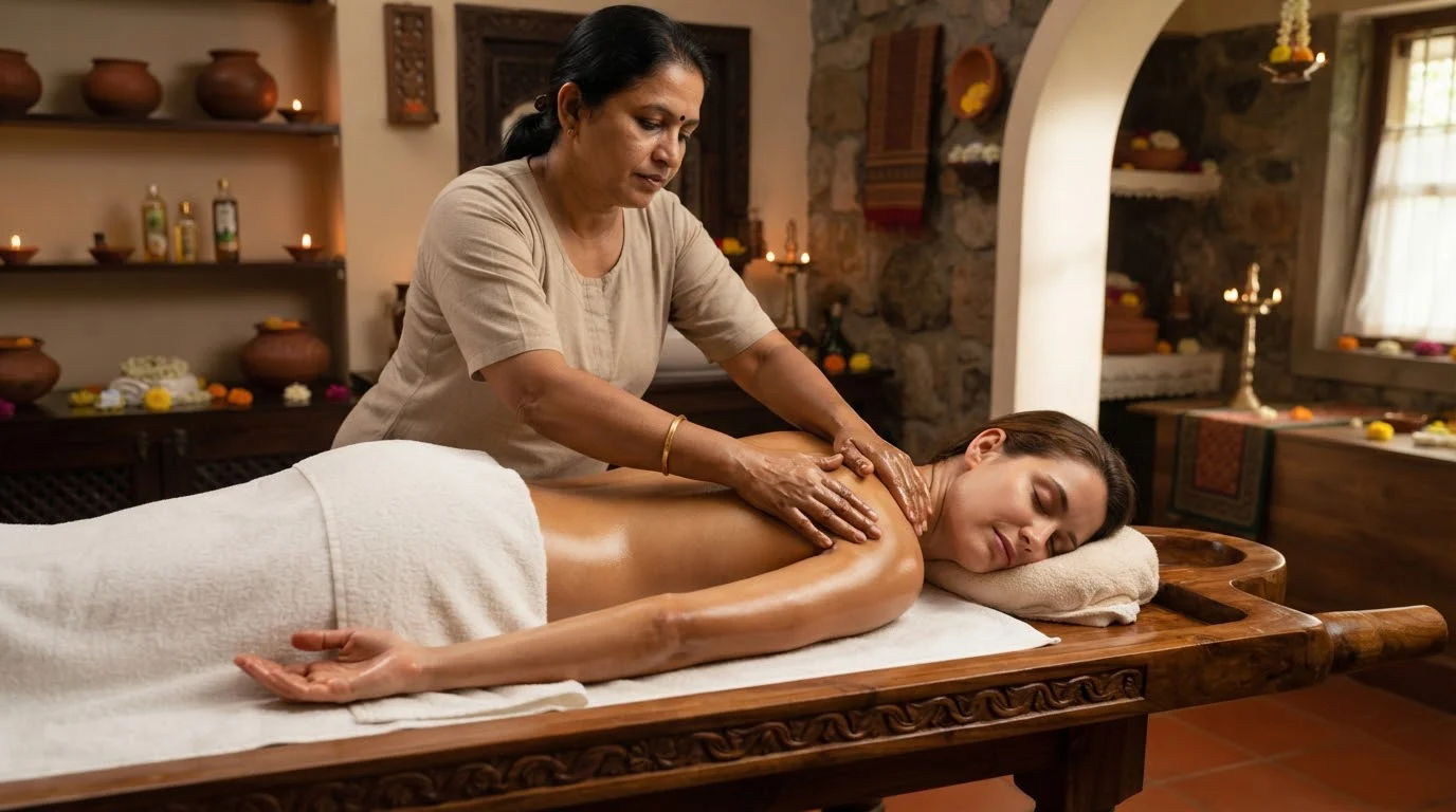 Cervical, Lower Back, One Shoulder & Both Hands Therapy