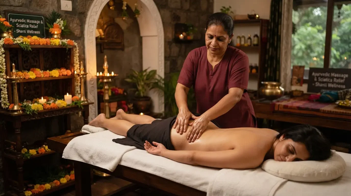 Sciatica Therapy  – Lower Back & One Leg hover image