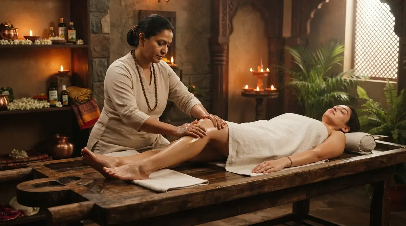 Knee With Full Leg Therapy